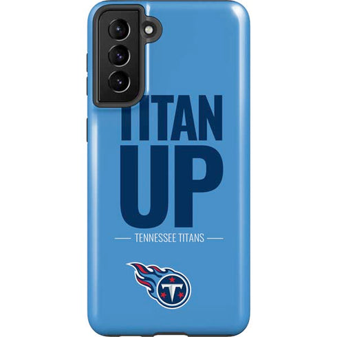 NFL Tennessee Titans Team Motto Galaxy S21 FE Pro Case