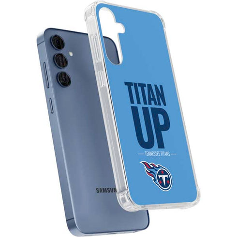 NFL Tennessee Titans Team Motto Galaxy S24 Clear Case