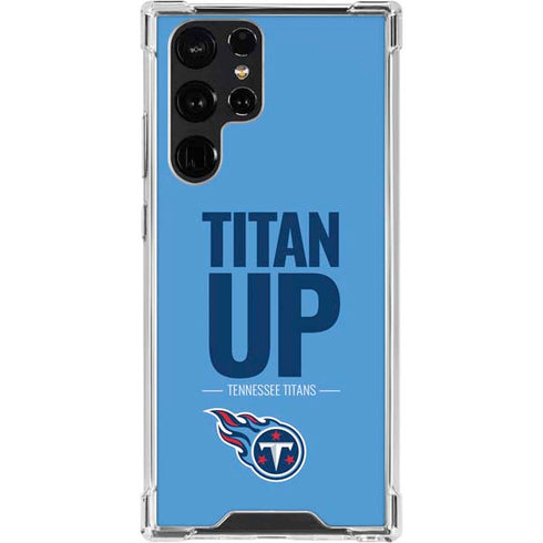 NFL Tennessee Titans Team Motto Galaxy S24 Ultra Clear Case