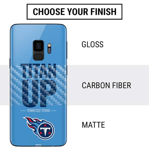NFL Tennessee Titans Team Motto Galaxy S9 Skin