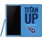 NFL Tennessee Titans Team Motto Samsung Galaxy Tab Skin