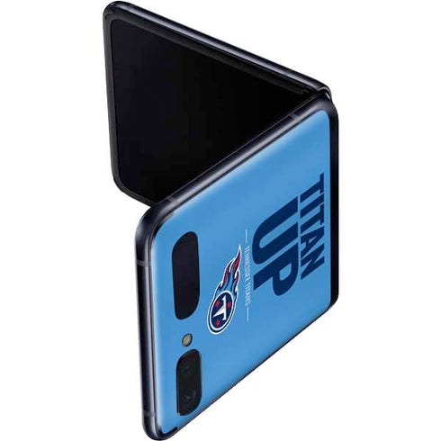 NFL Tennessee Titans Team Motto Galaxy Z Flip Skin
