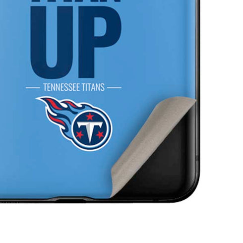 NFL Tennessee Titans Team Motto Galaxy Z Flip Skin