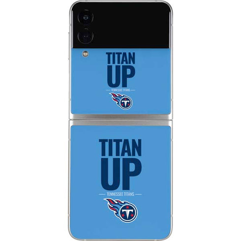 NFL Tennessee Titans Team Motto Galaxy Z Flip4 5G Skin