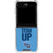NFL Tennessee Titans Team Motto Galaxy Z Flip5 5G Clear Case