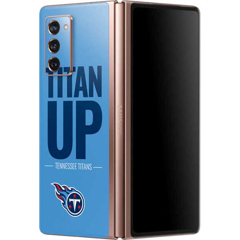 NFL Tennessee Titans Team Motto Galaxy Z Fold2 5G Skin
