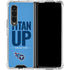 NFL Tennessee Titans Team Motto Galaxy Z Fold4 5G Clear Case