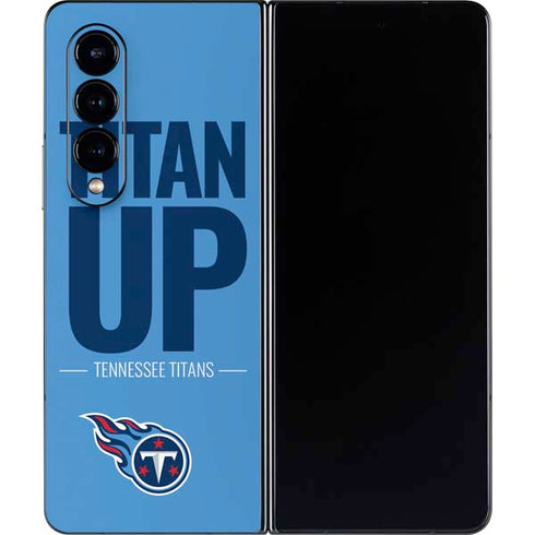 NFL Tennessee Titans Team Motto Galaxy Z Fold4 5G Skin