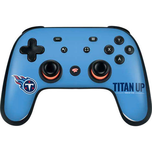 NFL Tennessee Titans Team Motto Google Stadia Controller Skin