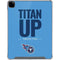 NFL Tennessee Titans Team Motto iPad Pro 12.9in (2020) Clear Case