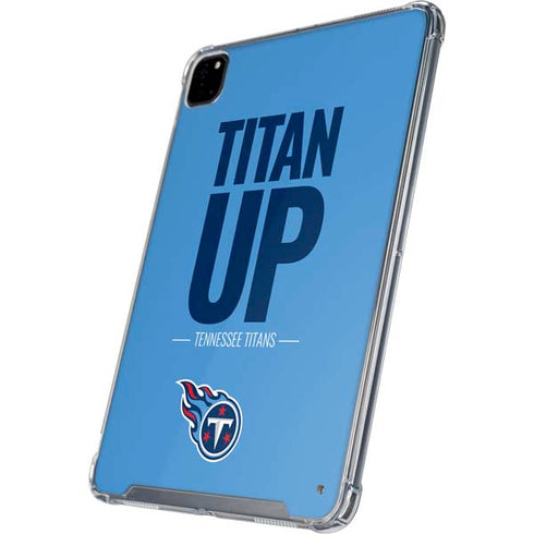 NFL Tennessee Titans Team Motto iPad Pro 12.9in (2020) Clear Case