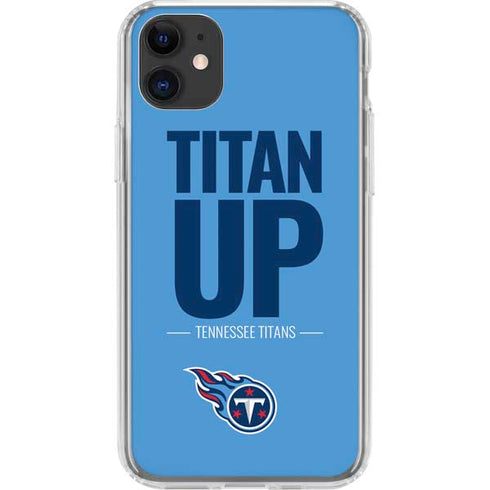 NFL Tennessee Titans Team Motto iPhone 11 Clear Case