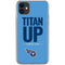 NFL Tennessee Titans Team Motto iPhone 11 Clear Case