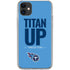 NFL Tennessee Titans Team Motto iPhone 11 Clear Case