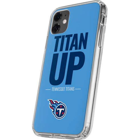 NFL Tennessee Titans Team Motto iPhone 11 Clear Case