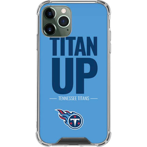 NFL Tennessee Titans Team Motto iPhone 11 Pro Max Clear Case