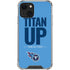 NFL Tennessee Titans Team Motto iPhone 13 Mini Clear Case