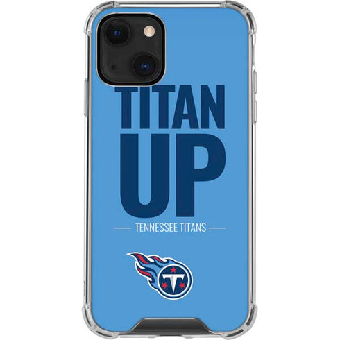 NFL Tennessee Titans Team Motto iPhone 14 Plus Clear Case
