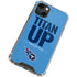 NFL Tennessee Titans Team Motto iPhone 14 Plus Clear Case