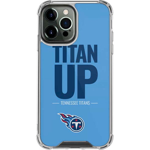 NFL Tennessee Titans Team Motto iPhone 14 Pro Max Clear Case