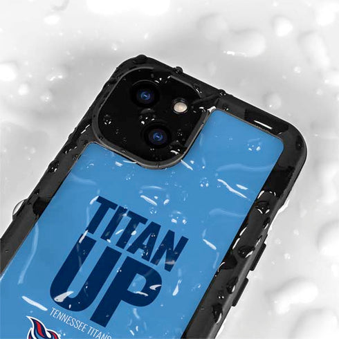 NFL Tennessee Titans Team Motto iPhone 15 Waterproof Case