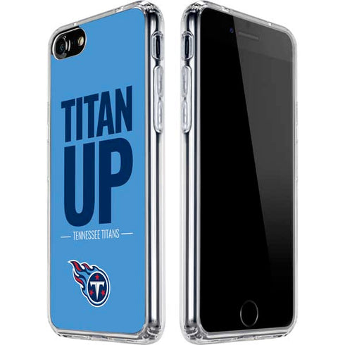 NFL Tennessee Titans Team Motto iPhone SE (2nd & 3rd Gen) Clear Case