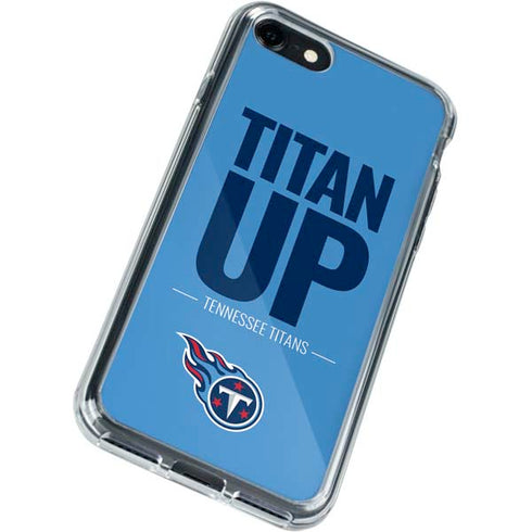 NFL Tennessee Titans Team Motto iPhone SE (2nd & 3rd Gen) Clear Case
