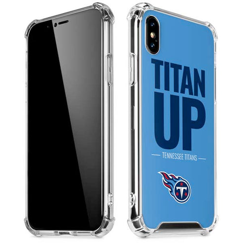 NFL Tennessee Titans Team Motto iPhone X/XS Clear Case