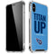 NFL Tennessee Titans Team Motto iPhone X/XS Clear Case
