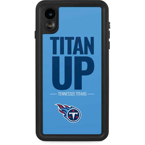 NFL Tennessee Titans Team Motto iPhone XR Waterproof Case