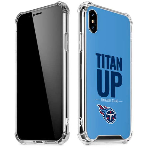 NFL Tennessee Titans Team Motto iPhone XS Max Clear Case