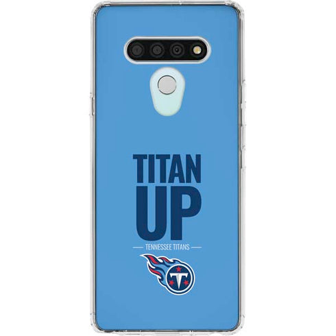 NFL Tennessee Titans Team Motto LG Stylo 6 Clear Case