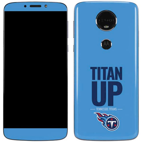 NFL Tennessee Titans Team Motto Moto E5 Plus Skin