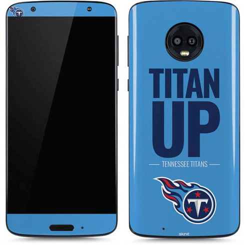 NFL Tennessee Titans Team Motto Moto G6 Skin