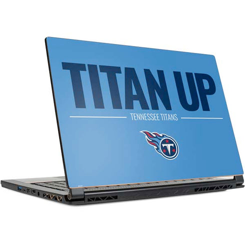 NFL Tennessee Titans Team Motto MSI GS65 Stealth Laptop Skin
