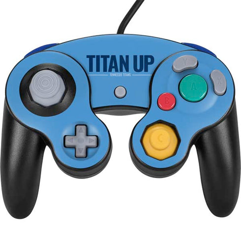 NFL Tennessee Titans Team Motto Nintendo GameCube Controller Skin