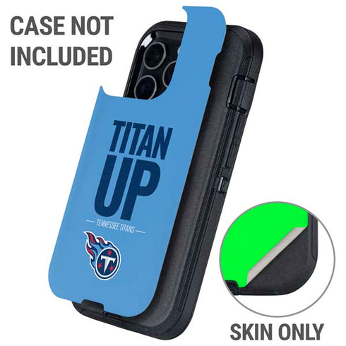 NFL Tennessee Titans Team Motto Otterbox Defender iPhone Skin