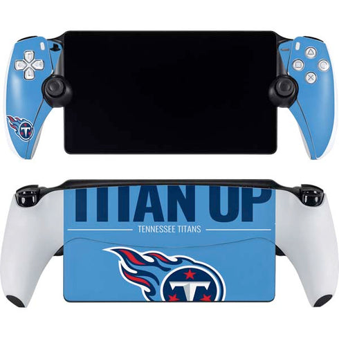 NFL Tennessee Titans Team Motto PlayStation Portal Remote Player Skin