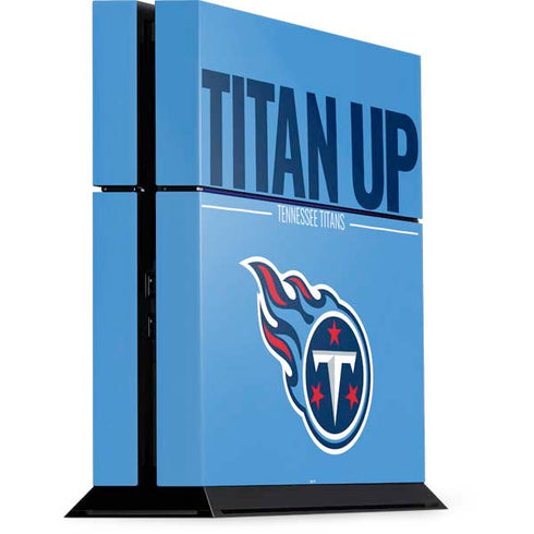 NFL Tennessee Titans Team Motto PS4 Console Skin