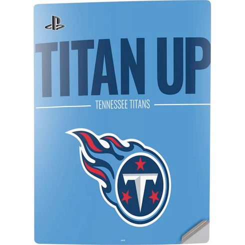NFL Tennessee Titans Team Motto PS5 Digital Edition Console Skin