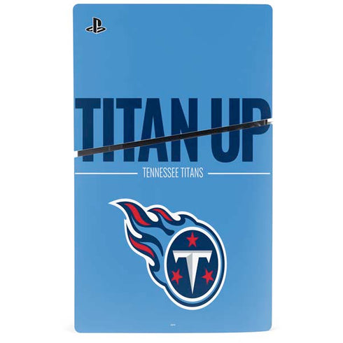 NFL Tennessee Titans Team Motto PS5 Slim Disk Console Skin