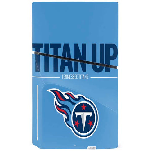 NFL Tennessee Titans Team Motto PS5 Slim Disk Console Skin