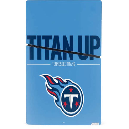 NFL Tennessee Titans Team Motto PS5 Slim Digital Edition Bundle Skin