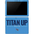 NFL Tennessee Titans Team Motto Surface Go Skin