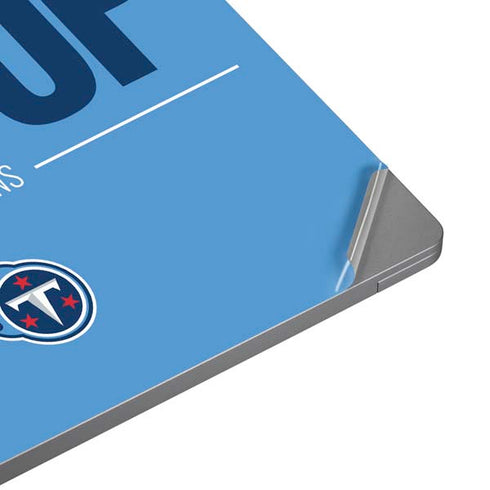 NFL Tennessee Titans Team Motto Universal Laptop 11in (8.8 x 6.2in) Skin