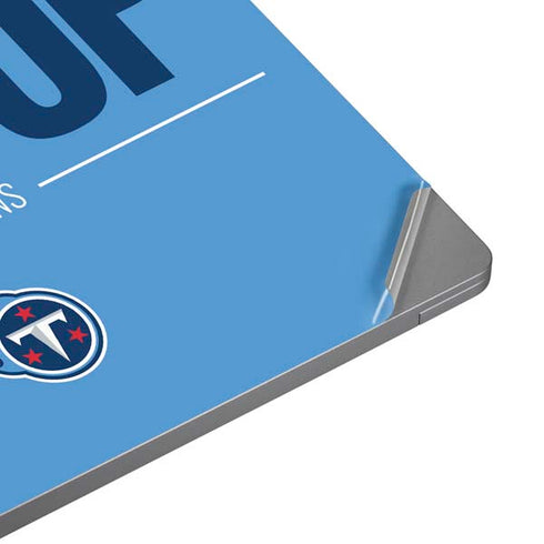 NFL Tennessee Titans Team Motto Universal Laptop 12in (9.8 x 6.8in) Skin