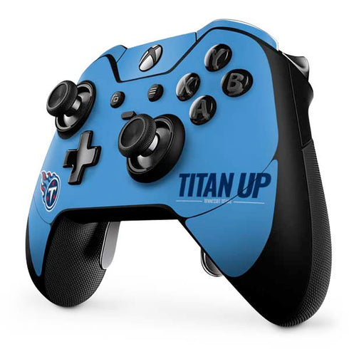 NFL Tennessee Titans Team Motto Xbox One Elite Controller Skin
