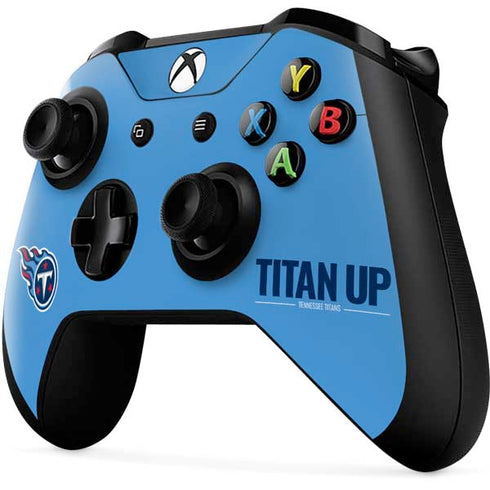 NFL Tennessee Titans Team Motto Xbox One X Controller Skin