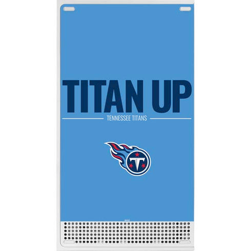 NFL Tennessee Titans Team Motto Xbox Series S Console Skin