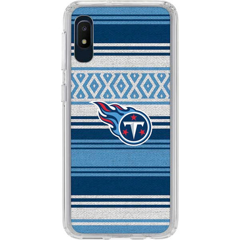 NFL Tennessee Titans Trailblazer Galaxy A10e Clear Case